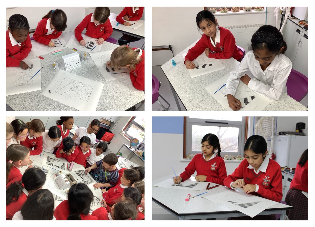 Every year group took part in drawing
workshops with artist <a href="/rorymccannart/">Rory McCann Murals</a> this month,
resulting in the creation of some exceptional wildlife
artwork. #LEHJuniors #LEHSchool