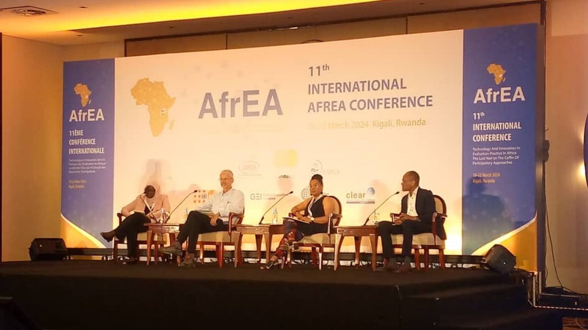 UNFPA Independent Evaluation Office (@unfpa_eval) on Twitter photo At #AfrEA2024, <a href="/msegone/">Marco Segone</a> joins Dr. Candice Morkel <a href="/CLEARAA1/">Clear Evaluation Anglophone Africa</a>, Edoé Agbodjan <a href="/ClearFA_CESAG/">CLEAR Afrique francophone - CESAG</a>, Safyatou Diallo <a href="/Eval_Youth/">EvalYouth Global Network</a> & <a href="/mulobi_/">Mark Mulobi_🇰🇪🌍</a> <a href="/AfrEA_YEE/">AfrEA YEE Network</a>
Discussing innovative methods for youth-led #evaluation in Africa
#Eval4Action At #AfrEA2024, <a href="/msegone/">Marco Segone</a> joins Dr. Candice Morkel <a href="/CLEARAA1/">Clear Evaluation Anglophone Africa</a>, Edoé Agbodjan <a href="/ClearFA_CESAG/">CLEAR Afrique francophone - CESAG</a>, Safyatou Diallo <a href="/Eval_Youth/">EvalYouth Global Network</a> & <a href="/mulobi_/">Mark Mulobi_🇰🇪🌍</a> <a href="/AfrEA_YEE/">AfrEA YEE Network</a>
Discussing innovative methods for youth-led #evaluation in Africa
#Eval4Action