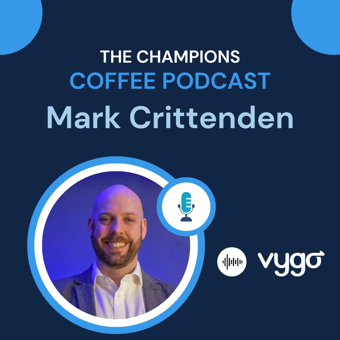 Join the conversation with Mark Crittenden from the University of Greenwich on the Champions Coffee Podcast with Hannah Gardner.
 
Tune in for this episode on Spotify - spoti.fi/4a8BVz6

#vygo #edtech #podcast #studentsupport