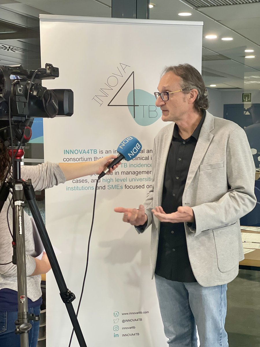 Today @jadomb has been interviewed by @bdncom about our project @INNOVA4TB , which encountered many setbacks but has successfully arrived to its end. #tb @GTRecerca @ADVANCE_TB