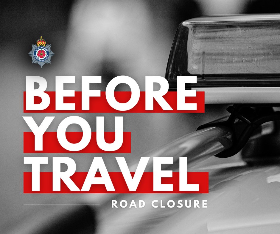 Good Morning Please can we advise you on an RTC on SUDELL ROAD, DARWEN. The road is currently closed whilst we attend. Please find alternative routes for the meantime. Thank you for your patience.