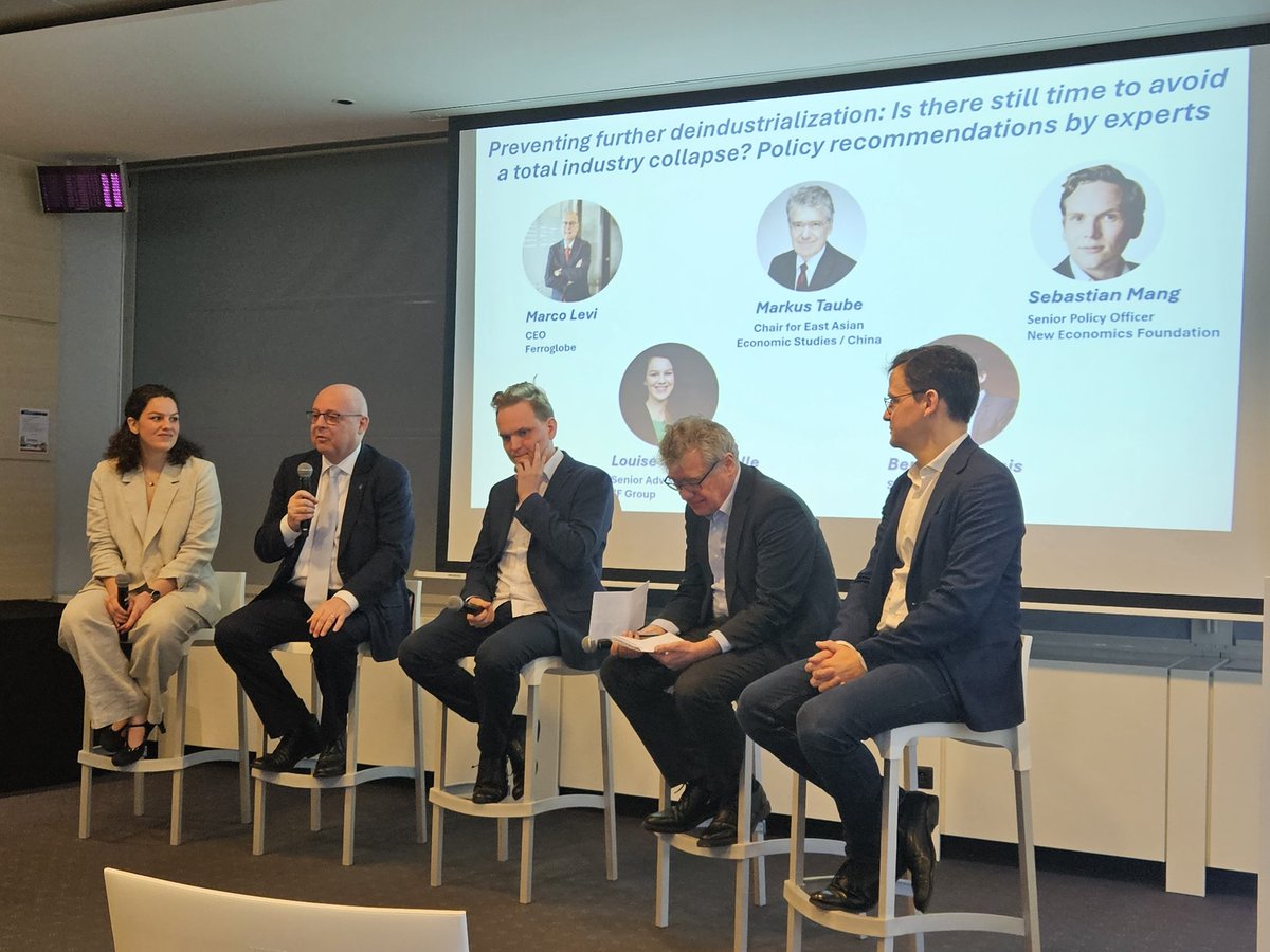 <a href="/Jude_KD/">Jude Kirton-Darling</a> <a href="/industriAll_EU/">industriAll Europe</a> <a href="/JornaKerstin/">Kerstin Jorna</a> <a href="/EU_Growth/">Internal Market, Industry, Entrepreneurship & SMEs</a> Our 1st panel debate brings together industry experts &amp; economists to discuss policies aimed at preventing further deindustrialisation.🛠️ 

Coordinated 🇪🇺 policymaking is imperative, ensuring a level playing field without causing additional disruption.