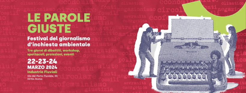 Dal 22 al 24 marzo a Roma, @ASudOnlus promuove #LeParoleGiuste, tre giorni di dibattiti, workshop, spettacoli, proiezioni su giornalismo, inchiesta, sfide ambientali. Tra gli eventi ➡️22 marzo, ore 20 TALK PODCASTING FOR FUTURE con @vinsgallico, Direttore Fandango Podcast