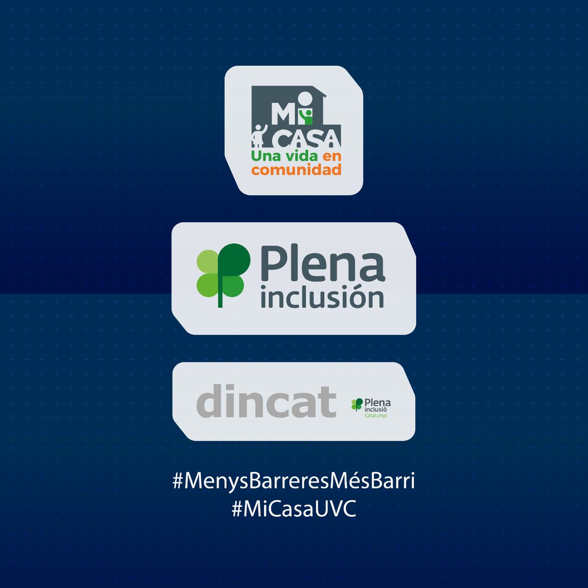 Fundacio_FIL's tweet photo. 🙅 Converteix-te en súper agent per transformar el teu barri o poble i ajuda a complir la missió #MenysBarreresMésBarri #MiCasaUVC

https://t.co/3pRm7Z8PJF https://t.co/LOjENWQfRH