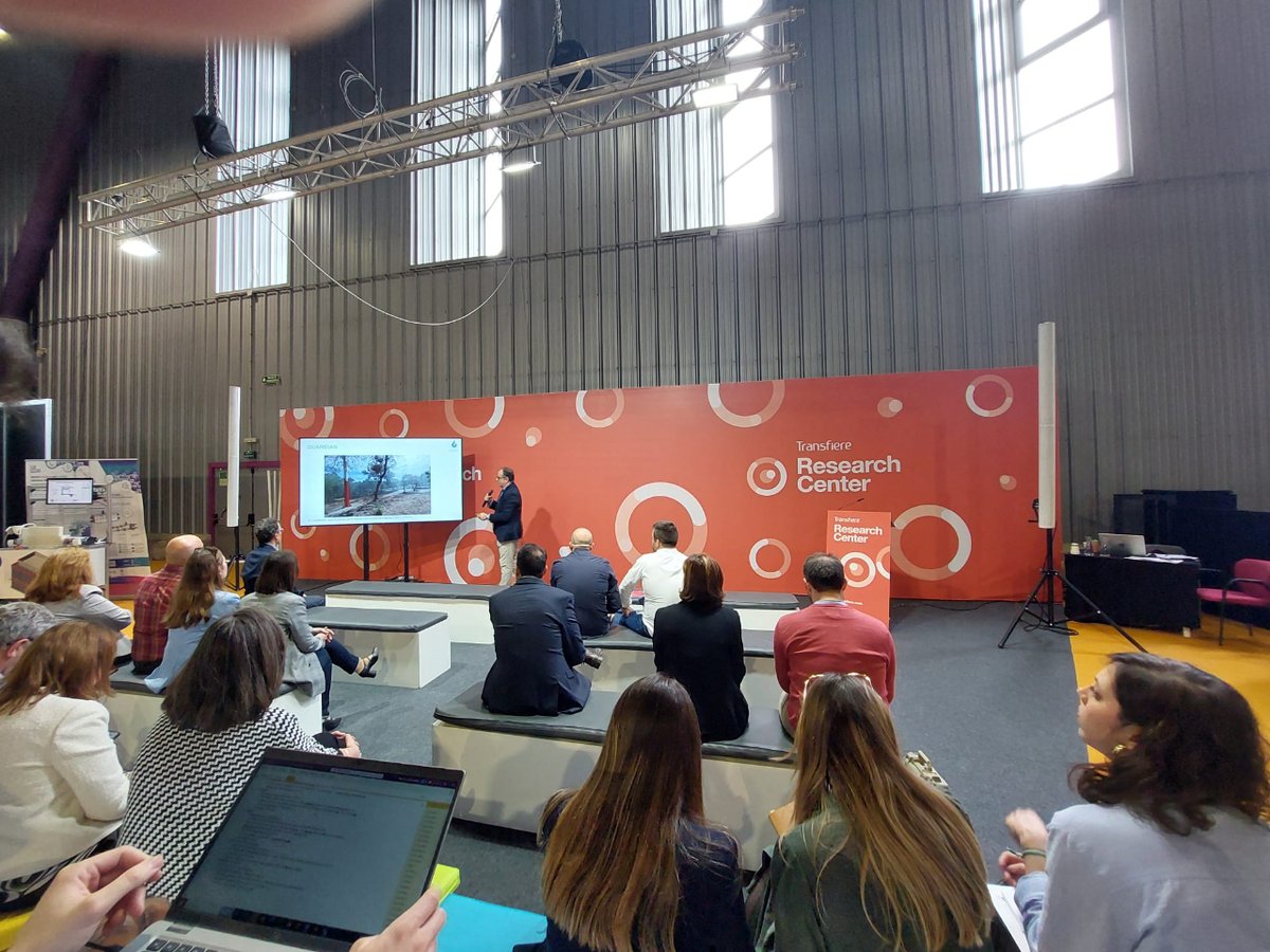 El Proyecto 'Guardian' de defensa contra incendios que desarrollamos desde #Hidraqua ha viajado hoy hasta <a href="/ForoTransfiere/">Foro Transfiere</a> #Málaga de la mano de la <a href="/CEV_CV/">CEV</a> en el stand de <a href="/CViComunitatVal/">CV+i Comunitat Valenciana</a>