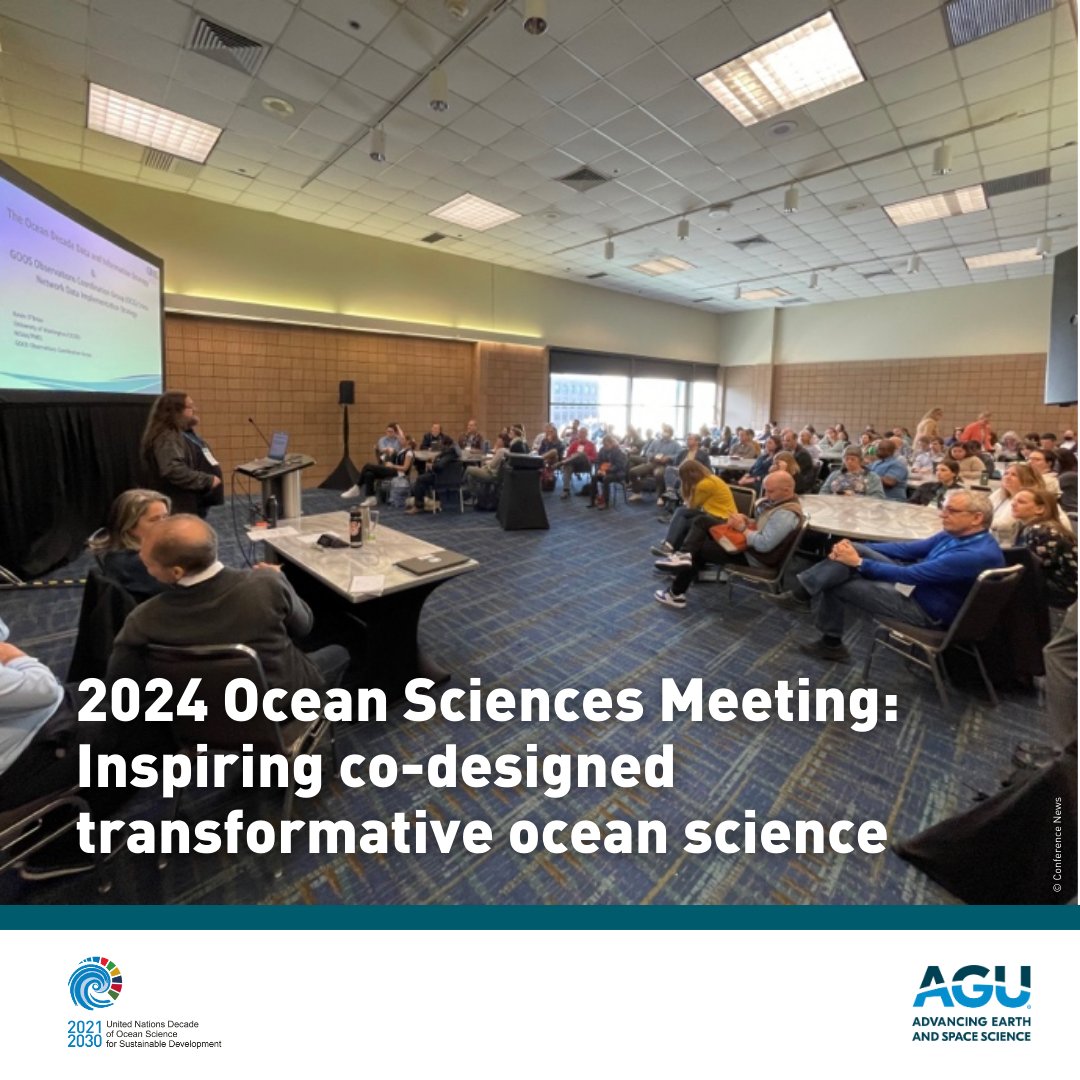 At #OSM24, we had the opportunity to highlight our commitment to developing a digital representation of the ocean, and to discuss our ambition setting process #Vision2030 ahead of its presentation at #OceanDecade24.

Read our takeaways from both events 👉 ow.ly/l2SB50QYL6Q
