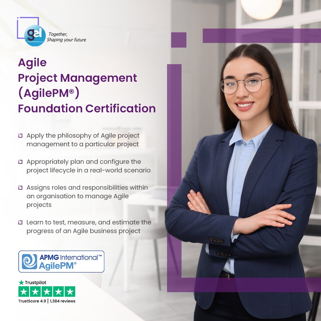 Looking to stay ahead in today's fast-paced business world? Dive into Agile Project Management! Gain the skills to adapt, innovate, and lead with confidence in dynamic project environments. Don't just keep up – thrive! Here’s why - globaledulink.co.uk/course/agilepm…

#AgileProjectManagement