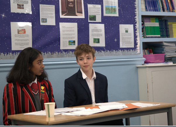 One Year 8 class have completed their work on Lord of the Flies this term by staging their own court case. Splitting into prosecution and defence teams, they wrote opening and closing statements, prepared their witnesses and questions to cross examine them #wyverns