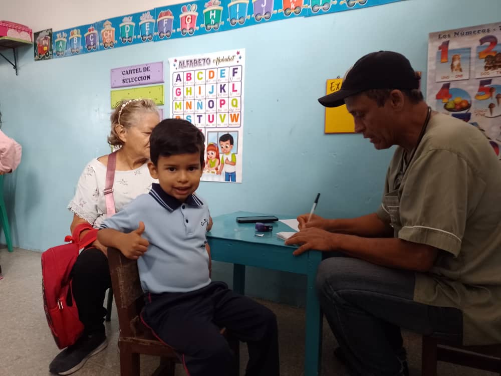 C.E.I Rosa Pineda fue beneficiado con la Jornada Ipasme va a la Escuela, atendiendo a los más pequeños de la casa con diferentes servicios.