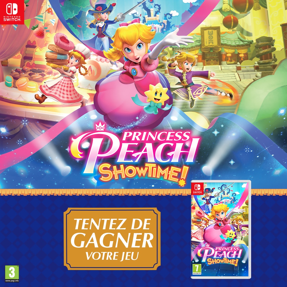 Micromania_Fr's tweet image. À l'occasion de la sortie de Princess Peach Showtime!, on vous offre votre exemplaire 😍⁣⁣⁣
⁣
Pour participer : ⁣
🎀 Like⁣, RT &amp;amp; Follow @Micromania_Fr⁣
🎀 Mentionne en réponse un ami avec #MicromaniaPeach
⁣
Tirage au sort dans 7 jours !⁣⁣