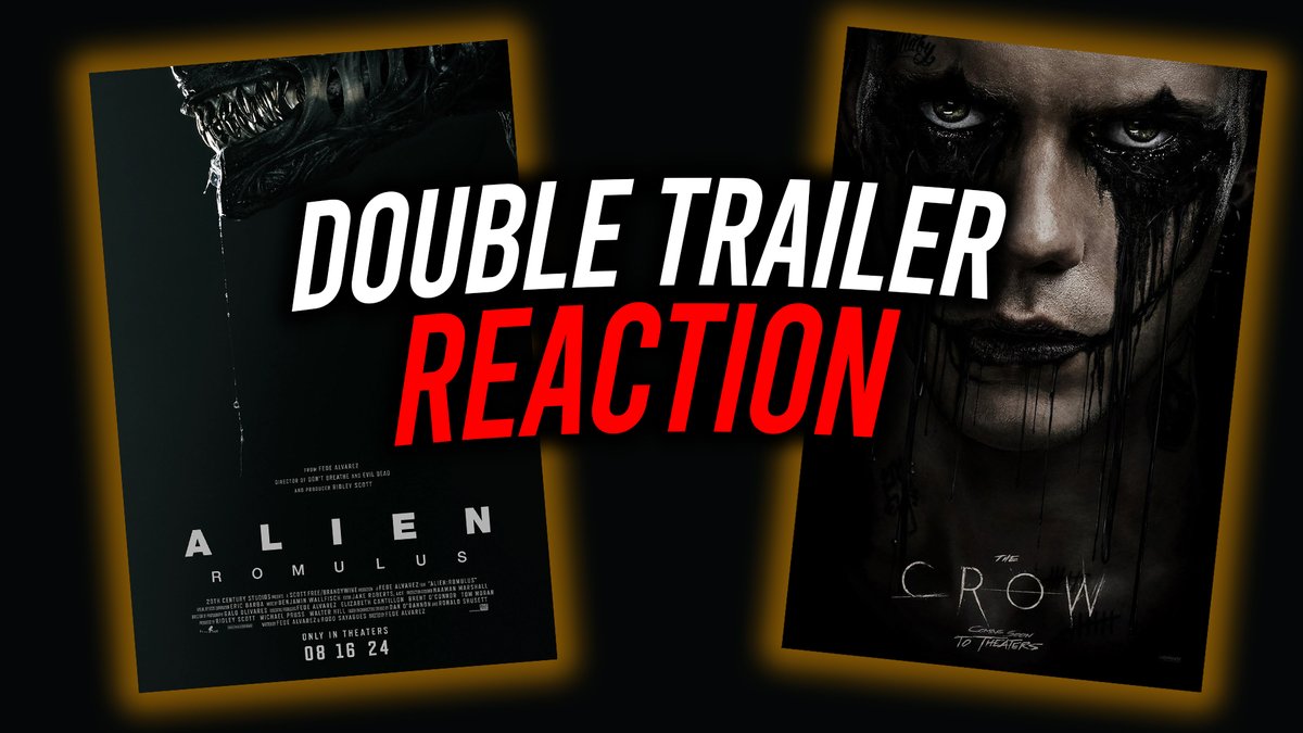 New bonus video of Trailer reactions for:
 The Crow and Alien: Romulus!
Check it out on the Patreon !
patreon.com/spookyastronau…