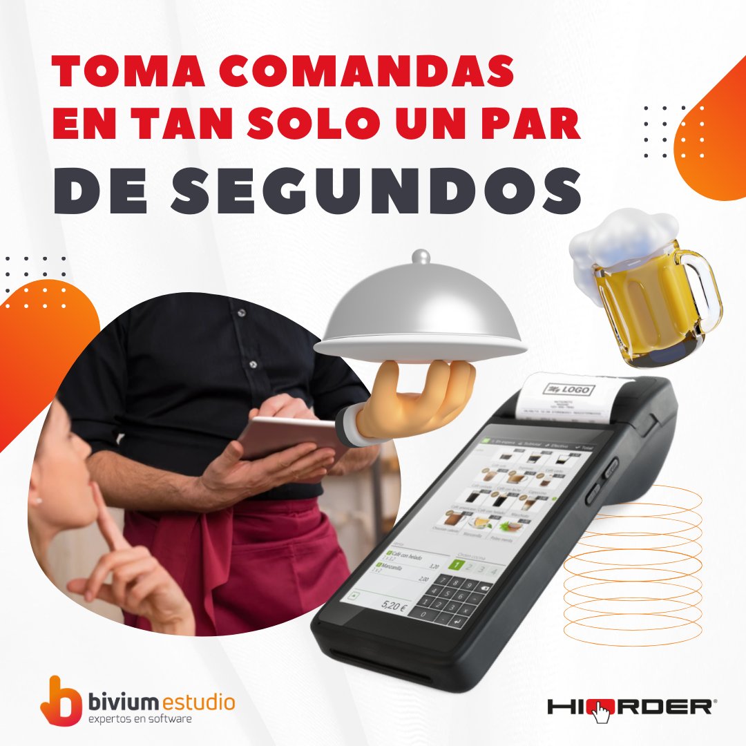 Optimiza la gestión de tu negocio con #HiOrder, tu aliado para agilizar y mejorar la experiencia gastronómica de tus clientes🌟

✅ Agiliza las comandas
🔍 Minimiza errores
📊 Toda la información en tu mano

¡Impulsa tu negocio con HiOrder🚀  

#Telecomanda #GestióndeComandas