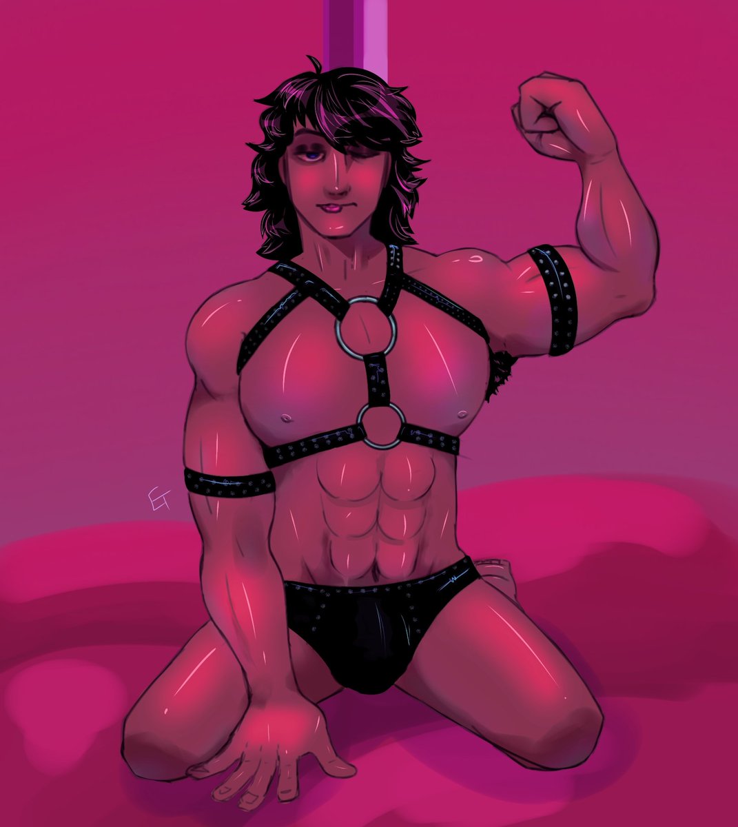 Elaine_Tinta's tweet photo. Morenazo galanaso💋
(El oc le pertenece a un amigo🥺)
#Fanarts #bilf https://t.co/8rgZ4B7EXc