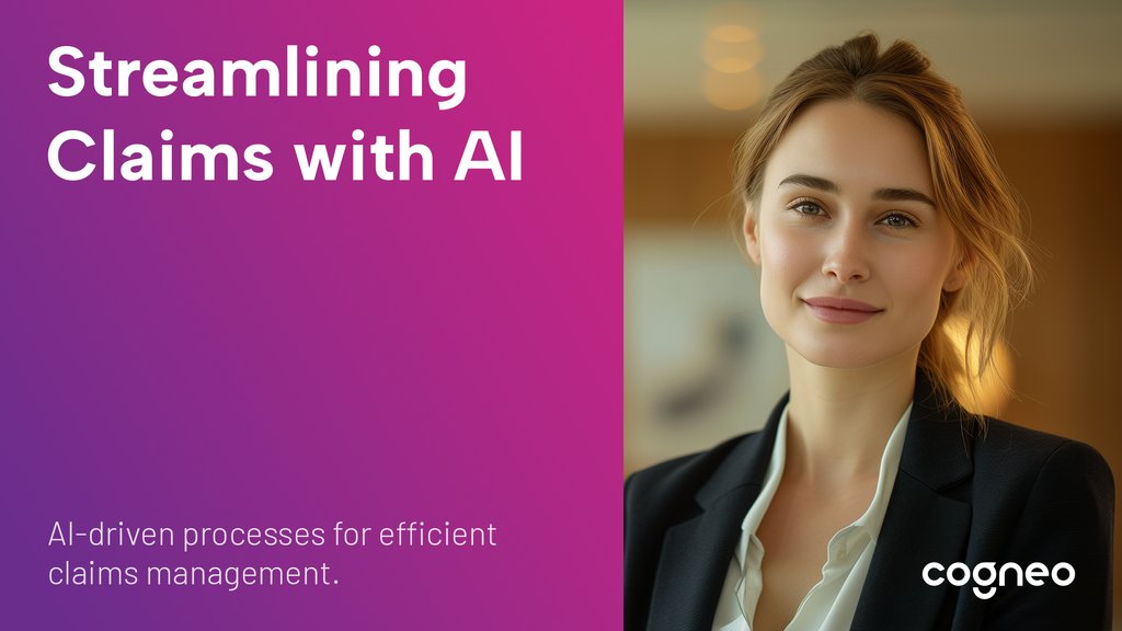 Discover how Cogneo streamlines insurance claims with AI, enhancing efficiency and customer trust. Innovate your claims process. Partner with Cogneo. #InsuranceTech #AIClaimsManagement #Efficiency #CustomerTrust #Innovation #Cogneo