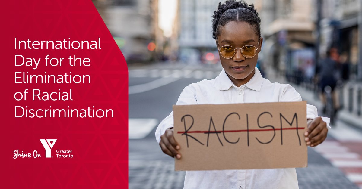 Today is the International Day for the Elimination of Racial Discrimination. The Y reaffirms our commitment to ensure that we are intentionally racially diverse and continually dismantling racism in our work. Learn more: ymcagta.org/about-us/anti-…