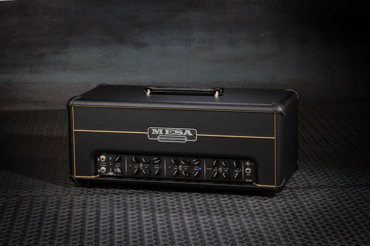 MesaBoogie's tweet image. The Triple Crown TC-50 with Gold Piping in Black Taurus is so classy you have to wear a tux while you shred 🤘

Build the amp of your dreams at your local Mesa dealer or at ow.ly/64gU50QYark.

#MesaEngineering #MesaBoogie #TripleCrownSeries