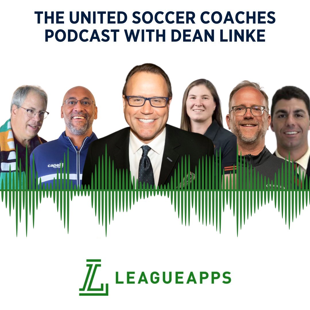 🎙️ Exciting lineup this week! 🌟 @DeanCLinke discussing the vital role of referees with Chen Asoera & Carmen Serbio to coaching insights from @CoachJBBelzer. Plus, special guests @PeterWilt1 & Caroline Kelly! Presented by @LeagueApps ⚽ Listen now: bit.ly/49laNf3