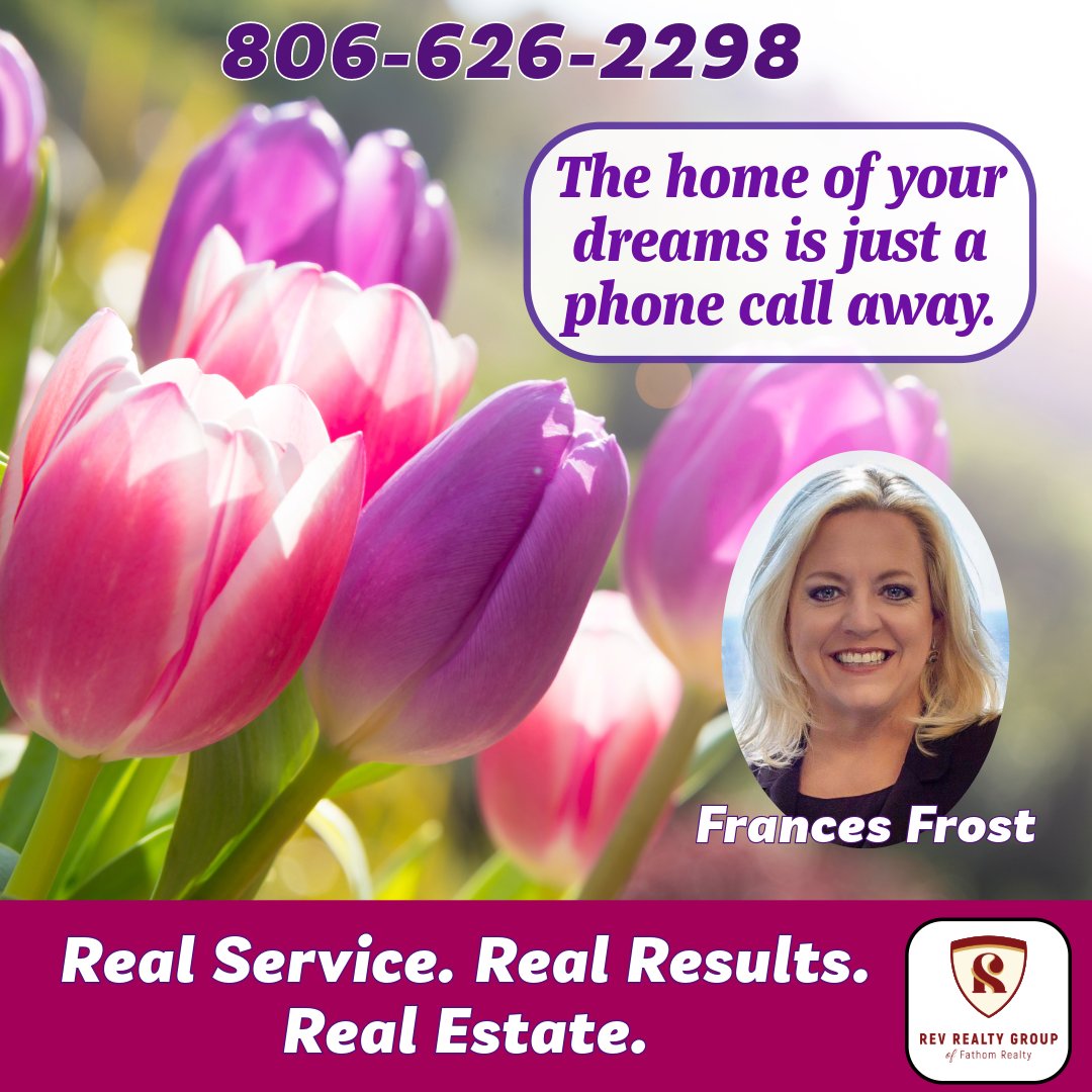 RevRealtyGroup's tweet image. Call me to find your perfect home this spring! 806.626.2298 
#AmarilloRealEstate #bestrealtorinamarillo #AmarilloLiving #FathomRealty