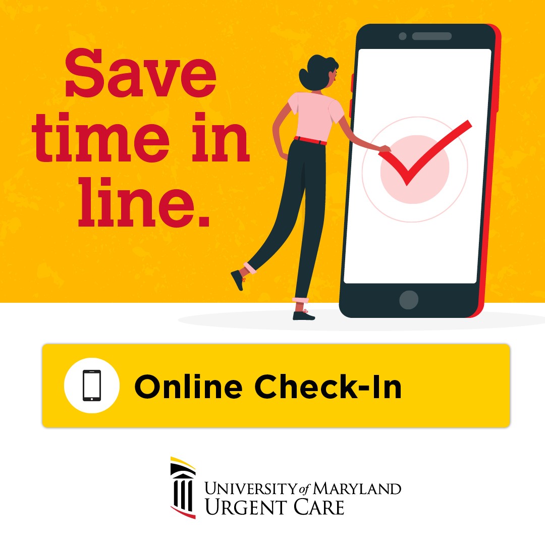 UMUrgentCare's tweet image. Interested in being seen? Have you used our online check-in system? Save time and check-in online to reserve your spot in line. To learn more, visit umurgentcare.com

#UMUrgentCare #onlinecheckin #savetime