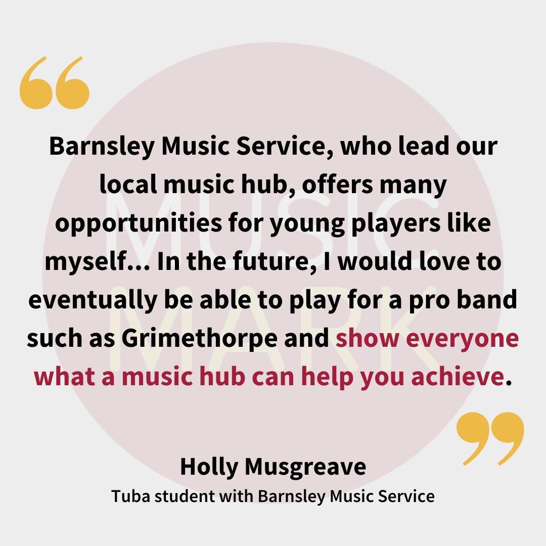 Our latest blog is all about empowering youth through music, with a spotlight on Holly's journey with @Barnsleymushub 🎺

It's a celebration of how Music Services can make a profound difference to the lives of young people! 🎶

🔗Read the full blog: ow.ly/n5QB50QYuyw