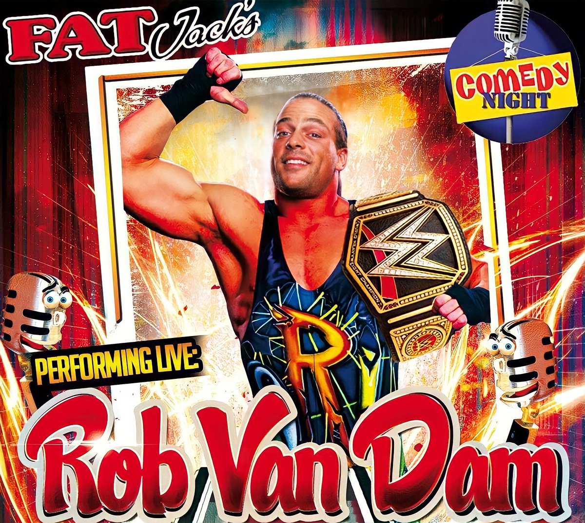 3/21/2015

Rob Van Dam with the WWE Championship.

#RobVanDam #RVD #TheWholeFuckingShow #OneOfAKind #RollingThunder #WWE #WWEChampionship #WWEChampion #WWETitle #WWESuperstar #WWELegend #WWEHistory