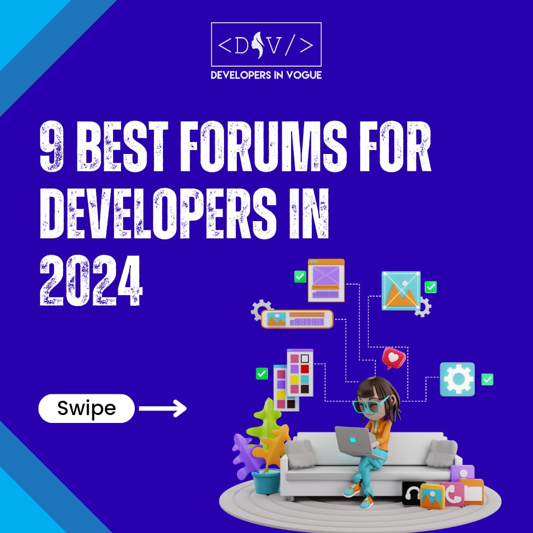 What forums are the best for developers in 2024? This article breaks down the best online hangouts for developers, where they can share advice, brainstorm ideas, and improve their abilities.  

Learn here: crossover.com/perspective/9-…

#LetASisterKnow
#WomeninTech