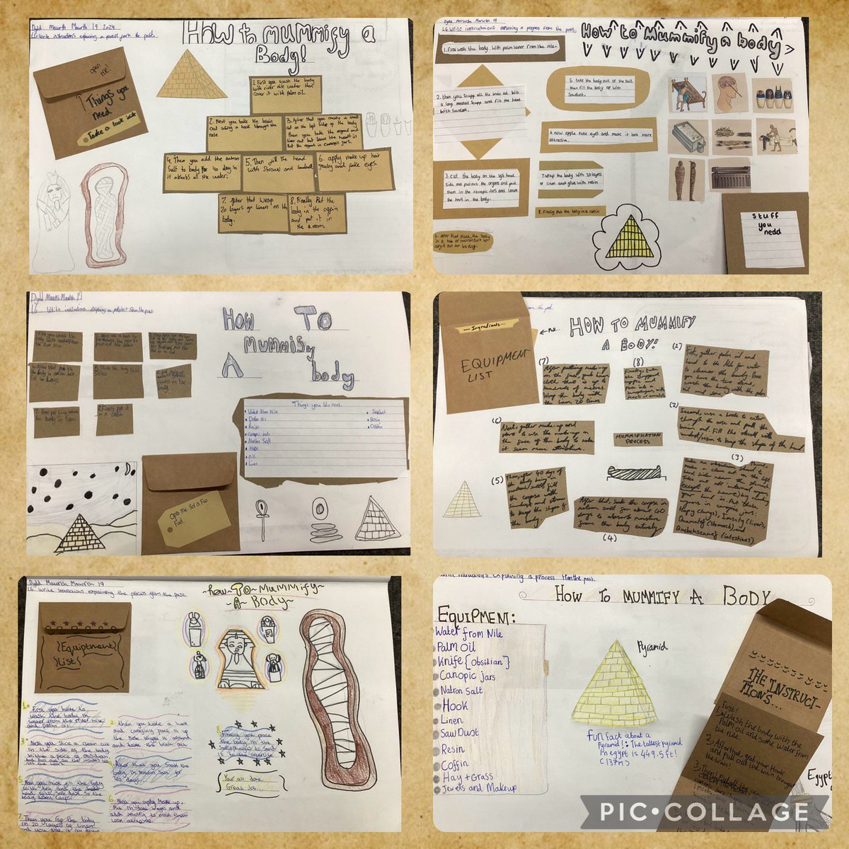 Mrs_HWood's tweet photo. So impressed with how engaged and ambitious 6PW were writing their mummification instructions! 🇪🇬 ⭐️⭐️⭐️ @_MrsCPalmer @sapsyear6 #SAPSLLC https://t.co/JLX5175msF