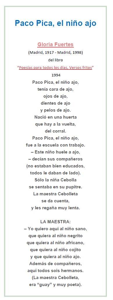 #DiaMundialPoesia #DiaMundialDeLaPoesia #GloriaFuertes En la revista digital NAC_CER, página 27. ucm.es/nutricioncarba… - ucm.es/nutricioncarba…