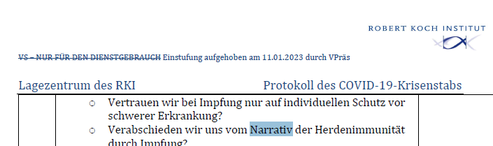 🇬🇧🇺🇸 New: #RKIFiles are out!
Over 2,000 pages showing that the 'pandemic' was all fraud. Highlights:

1. 'High health risk' was not derived from data, but a political decision.
2. 'Herd immunity' was seen as a mere narrative.

Download link: my.hidrive.com/share/2-hpbu3.…

These secret