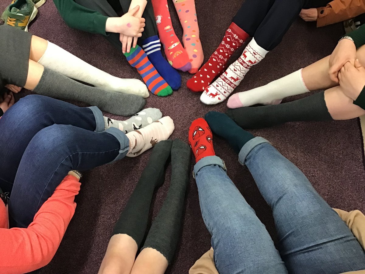 skpsbelfast's tweet photo. P7 children rocking their odd socks for World Down Syndrome Day #WorldDownSyndromeDay2024 https://t.co/494vWLswWG