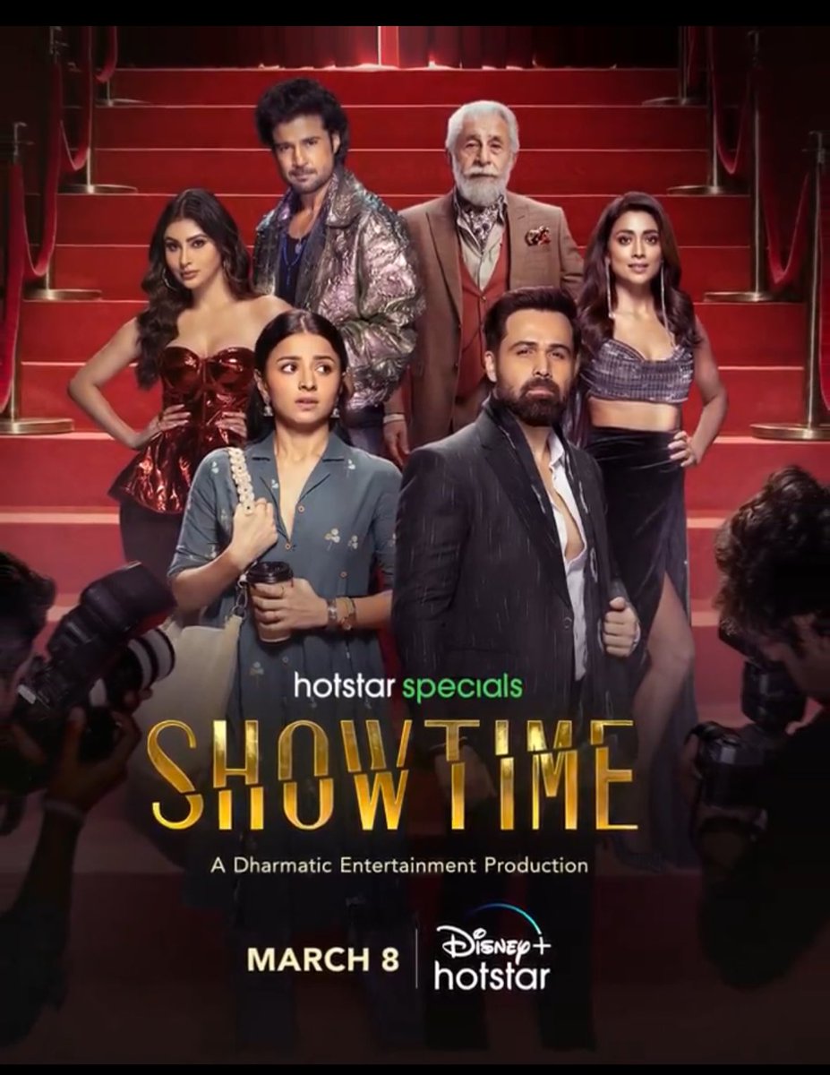 I enjoyed watching @DisneyPlusHS ‘s web-series #Showtime created by @Dharmatic_ The web-series, which has been directed by Mihir Desai & Archit Kumar, is a fun & entertaining watch that gives more than a sneak peek at how Bollywood functions. @emraanhashmi @MahimaMakwana_