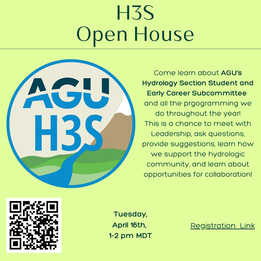 Interested in seeing what H3S is all about and what we’re up to this year? Come to our Open House! Tuesday April 16th at 1pm MDT we’ll be hosting an open house where you can come meet members, learn about past and future programming, and we can discuss potential collaborations!