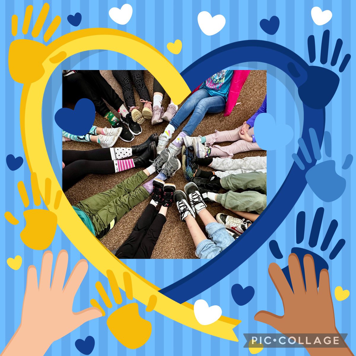 HonkolasClass's tweet image. We are rockin’ our socks today! #3rdgrade #vikinglearners #WorldDownSyndromeDay2024 #RockYourSocks