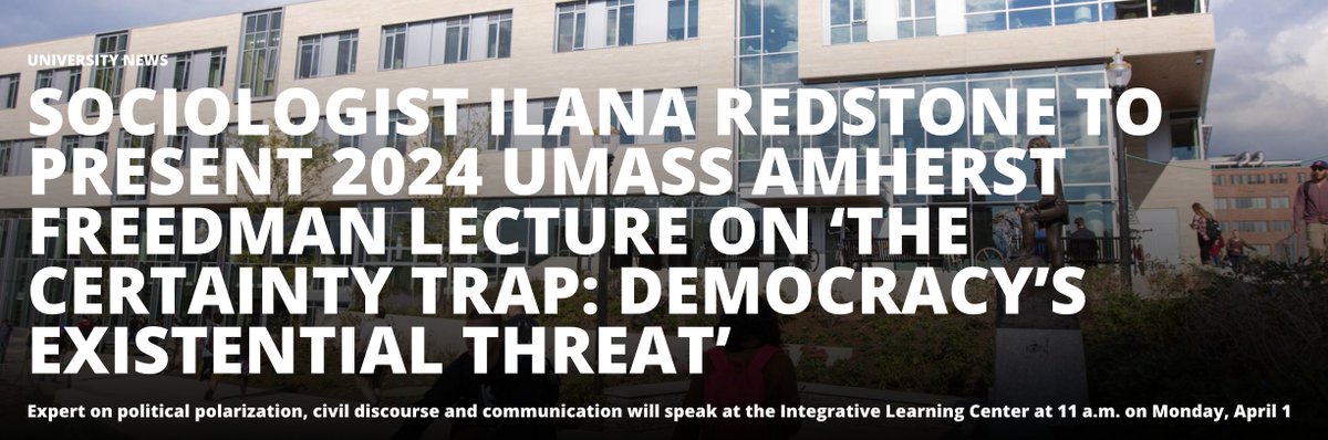 In Amherst, MA on April 1? umass.edu/news/article/s…