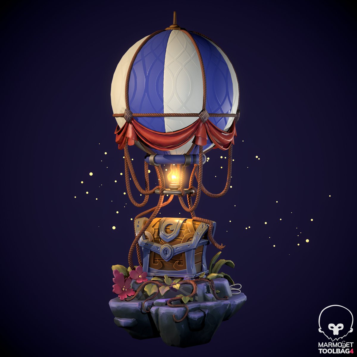 ainaramol's tweet photo. ✨Final Render✨First stylized project I've worked on and really happy with how it turned out.
Made it for my master's degree at @VoxelSchool 

Original concept by: Cintia Aliseda 
ArtStation below⬇️ https://t.co/93NuM9jnzK