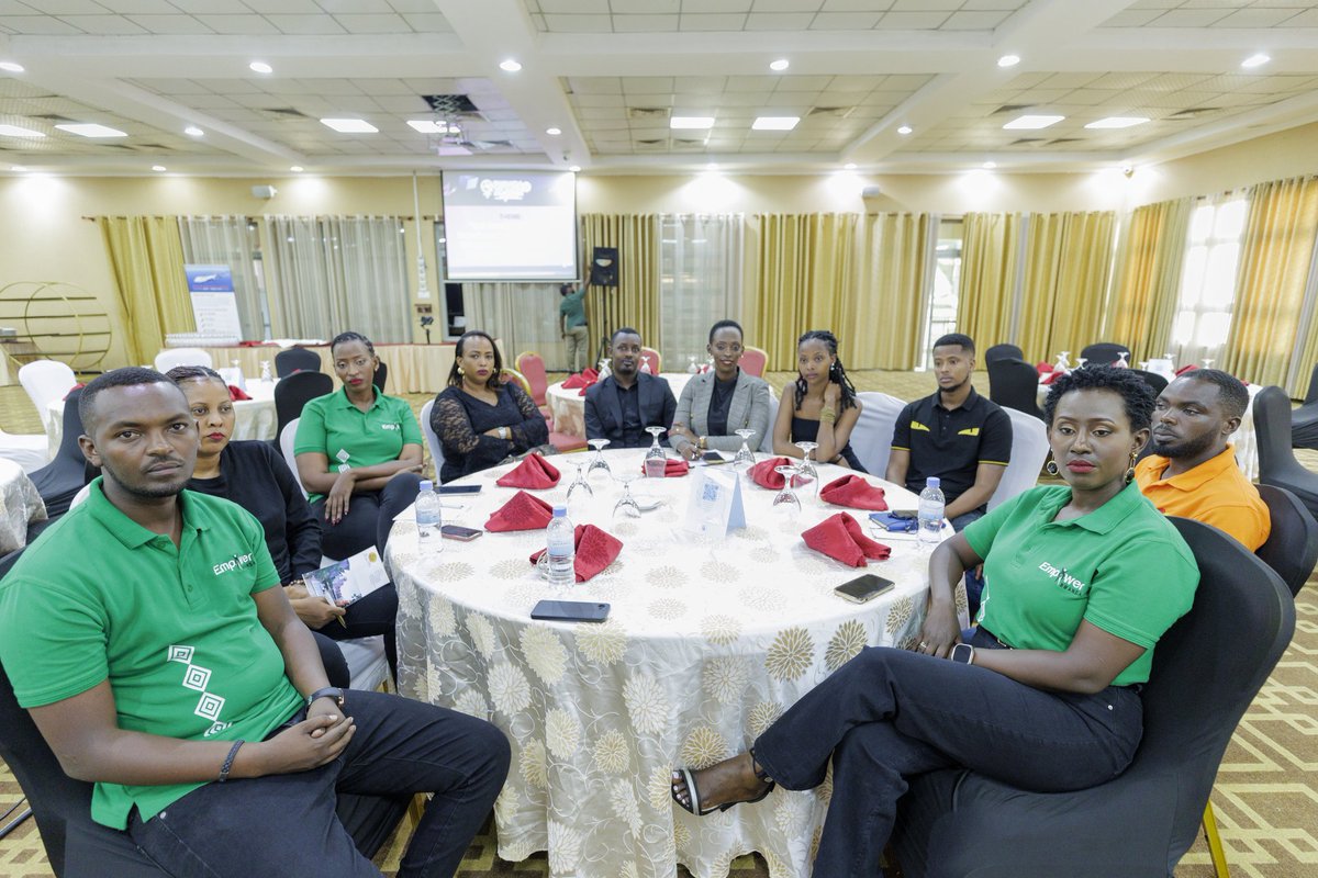 EmpowerRwanda's tweet photo. #Now: Our Team led by @OliviaK1985 is attending #RwandaWomenAwards &amp; Conference 2024 organized by @1000HillsEvents under theme "Celebrating #30Years of transformational strategies for Gender Equality &amp; Women Empowerment in Rwanda.” https://t.co/DI5j9B0pvD