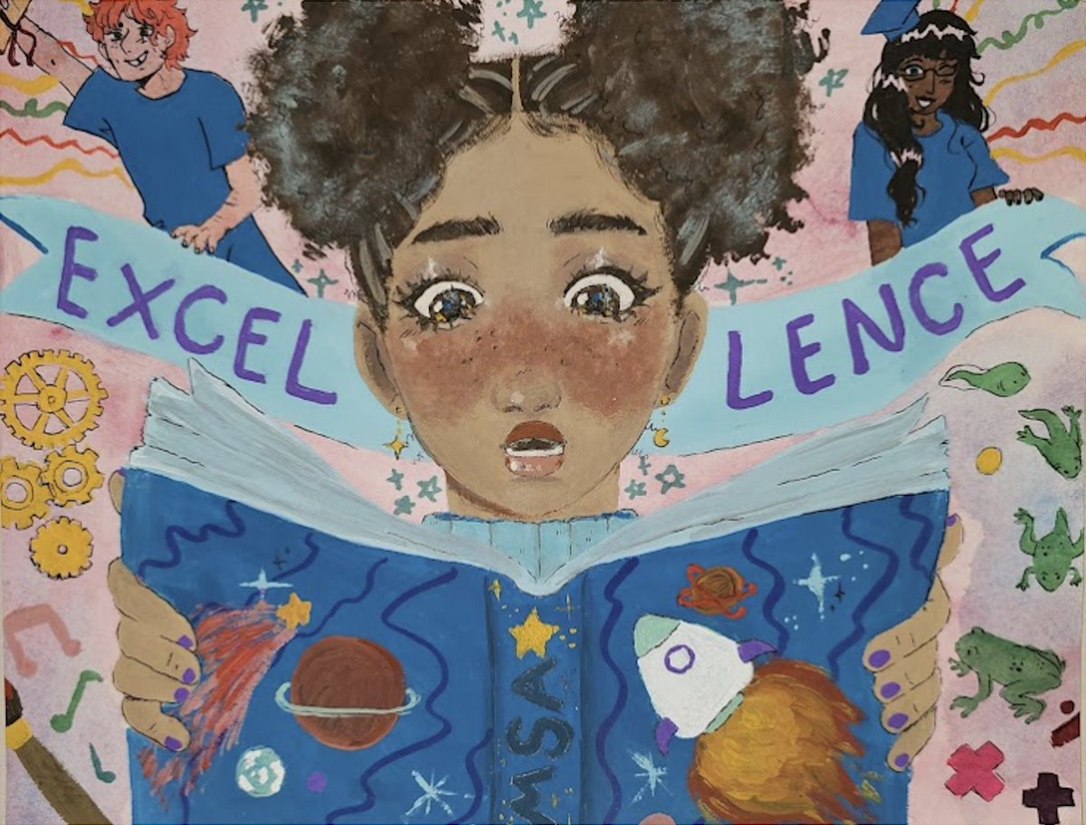 Congratulations to Kirkland Ranch Academy of Innovation's Valerie N. who won SECOND place in the 2024 Magnet Schools of America Student Poster Contest for the high school level. The winning poster will be recognized next month at MSA 2024 in New York City! Great job, Valerie!