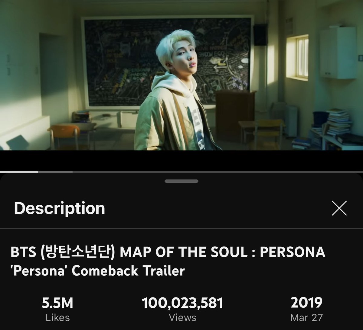 charts_k's tweet photo. “Intro: Persona” (‘Persona’ Comeback Trailer) has surpassed 100 million views on YouTube!

https://t.co/nHjvn0K7Dp https://t.co/DGdmYYKdhZ