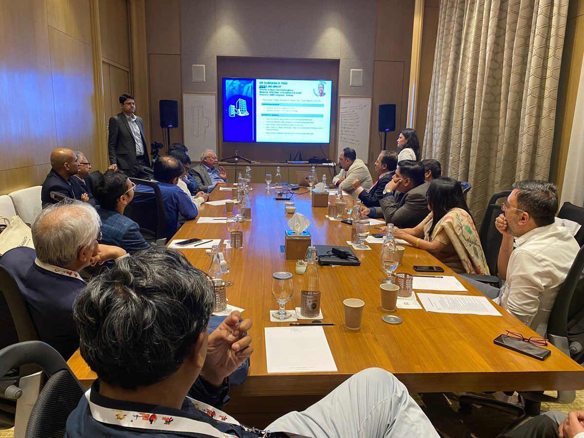 Had an excellent session with my dear colleagues from Kolkata in Criticare 2024. Discussed about the utility of rapid diagnostics in ICU