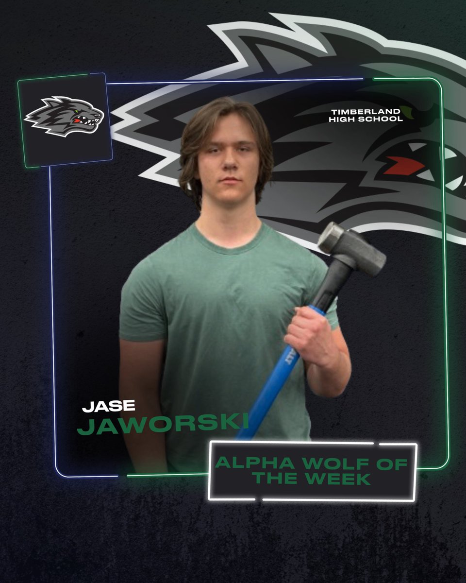 FootballTHS's tweet photo. Congrats to our Alpha Wolf of the week @JaseJaworski! #EarnIt https://t.co/Gj2Olq5Dt4