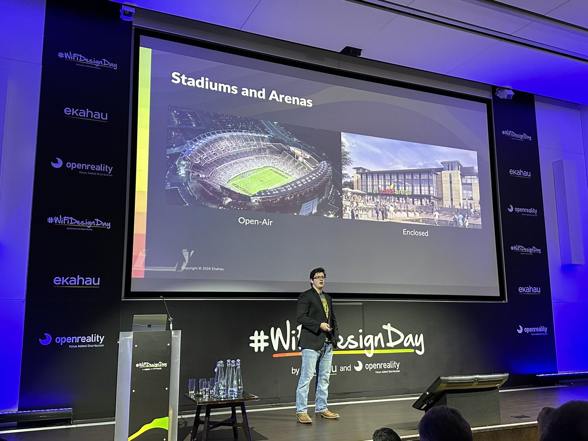Thanks again to the <a href="/OpenRealityUK/">Open Reality</a> and <a href="/ekahau/">Ekahau</a> teams for putting on a fantastic #wifidesignday here in London. 
It was great to spend time with our great partners and customers. There were great speakers and I was honored to be invited as one and speak on LPV best practices.