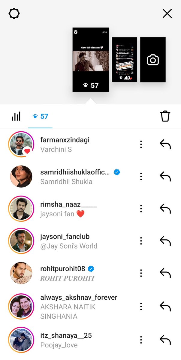 ronitachirps's tweet photo. Ahaa🌚🌚🌚 both saw the edit 😭😭😭🤍 #SamridhiiShukla #RohitPurohit #yrkkh #abhimaan #Samhit #Samrit https://t.co/Wyof4intWe