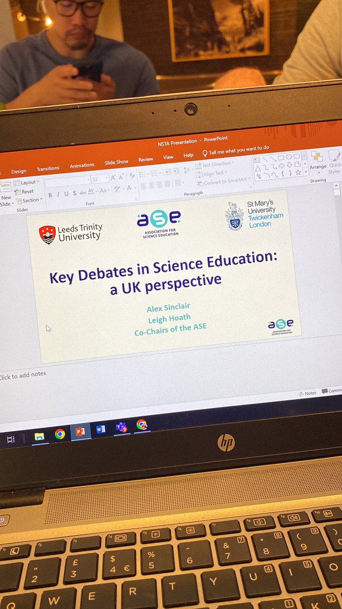 Just putting final touches together for this. Presenting on behalf of @theASE and @TeachStMarys and @YourStMarys at the @NSTA conference in Denver, with @leighhoath and @LeedsTrinity