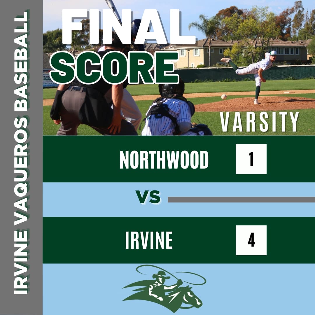 Irvinebaseball's tweet photo. @SullivanSpivey earned the win today: 4IP, 3H, 1R, 3K. Ethan Kim with the save: 3IP 0H, 0R, 3K.
Ryan Sellards 1-2, 2B, 2RBI @ZachRod03 1-2, 1BB, 2B, 2RBI, @EvanTamayo32 1-2, 1RBI, @AdamValencia21  2-3, @NateValencia_24 1-2, 1RBI.

Series is tied 1-1 with Game 3 Away on Friday. https://t.co/dHVVX9flRT