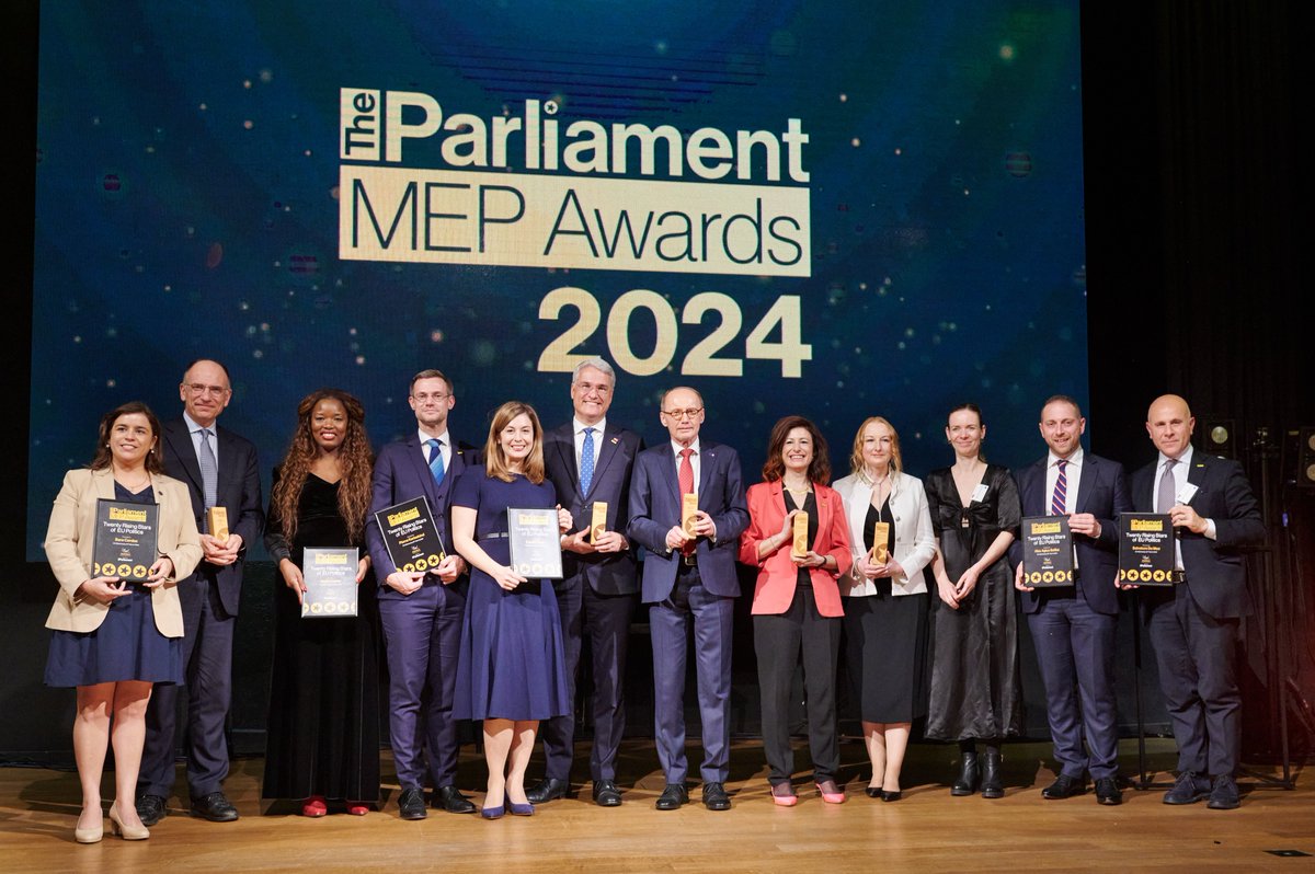 A very special evening celebrating some of the stars of EU politics over the last 5 years at #MEPAwards2024 🏆

You can find the full list of winners and our Rising Stars of EU Politics through the link below👇

mepawards.eu/winners-2024/