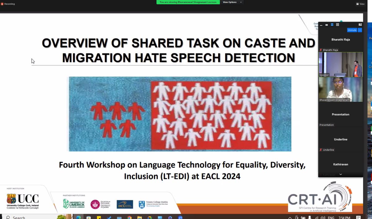 Overview of Shared Task on #Caste and #Migration #HateSpeech  Detection aclanthology.org/2024.ltedi-1.1… at #LTEDI 2024 #EACL2024 <a href="/insight_centre/">Insight Research Ireland Centre</a> <a href="/galwayDSI/">Data Science Institute @ University of Galway</a> <a href="/galwaycs/">School of Computer Science, University of Galway</a> <a href="/crt_ai/">Research Ireland CRT in Artificial Intelligence</a>