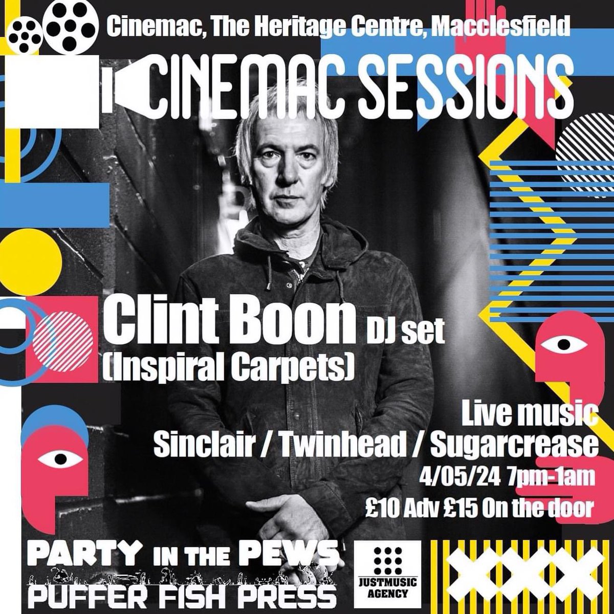 I’m back at Cinemac in Macclesfield on Saturday 4th May. Tickets on sale now. See you there party people! xxx