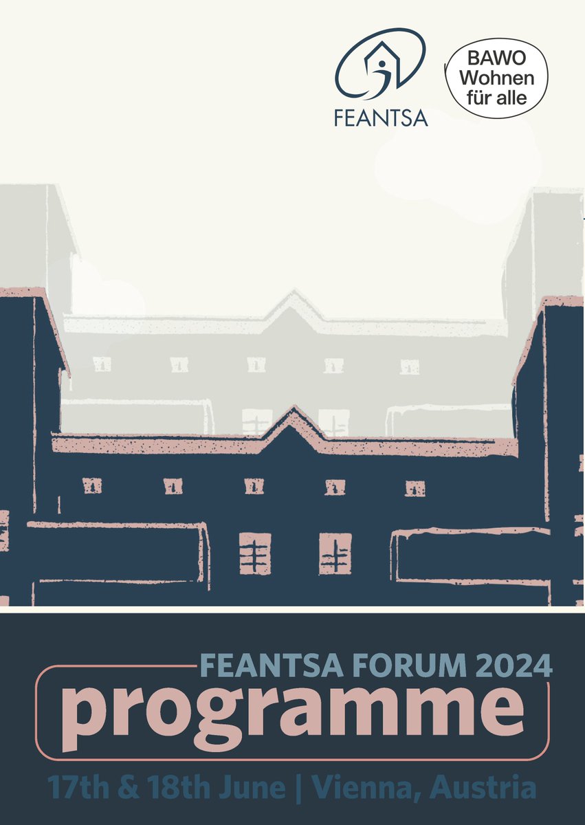 The official programme for the FEANTSA Forum 2024 is finally here! 📣 Get ready for an incredible lineup of speakers, workshops, and networking opportunities this June in Vienna 🎉 Check out the full programme here: bit.ly/3QWOnt7