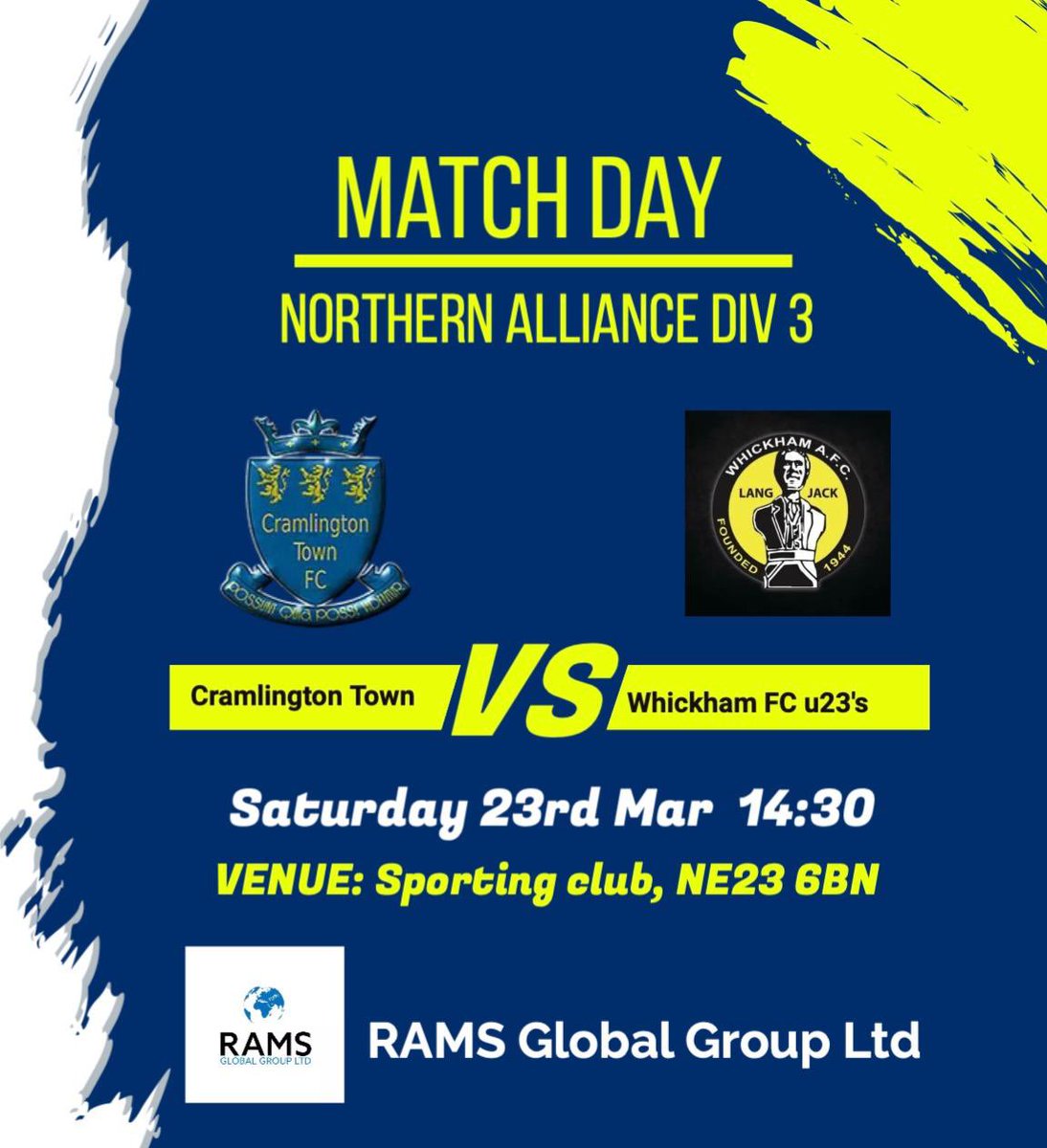 Non League Day this Saturday! 

Come along and support the lads if you are free⬇️