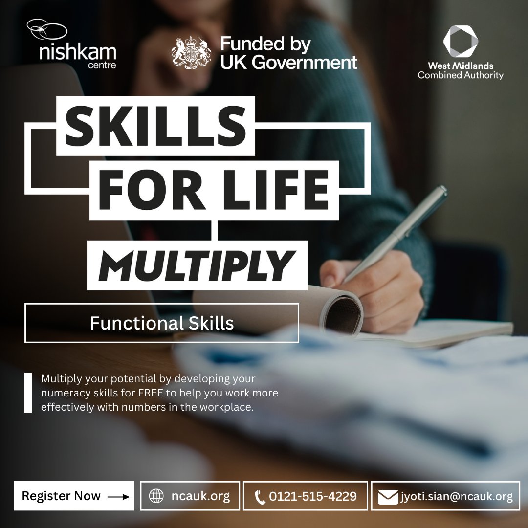 Struggle with maths in your day-to-day? The #Multiply scheme can help you! Enjoy flexible, bite-sized courses covering various maths topics to improve your #numeracy skills. Visit the link below for more information: ncauk.org/services/learn…